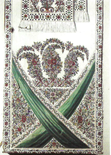 9. Fragment drzwi szafy z ,,Pokoju, w którym świeci słońce