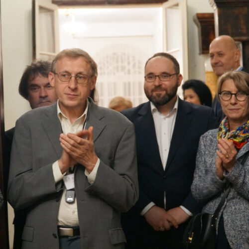 Łukasz Zagrobelny – dyrektor Muzeum Dzieduszyckich oddziału Muzeum w Jarosławiu Kamienica Orsettich
